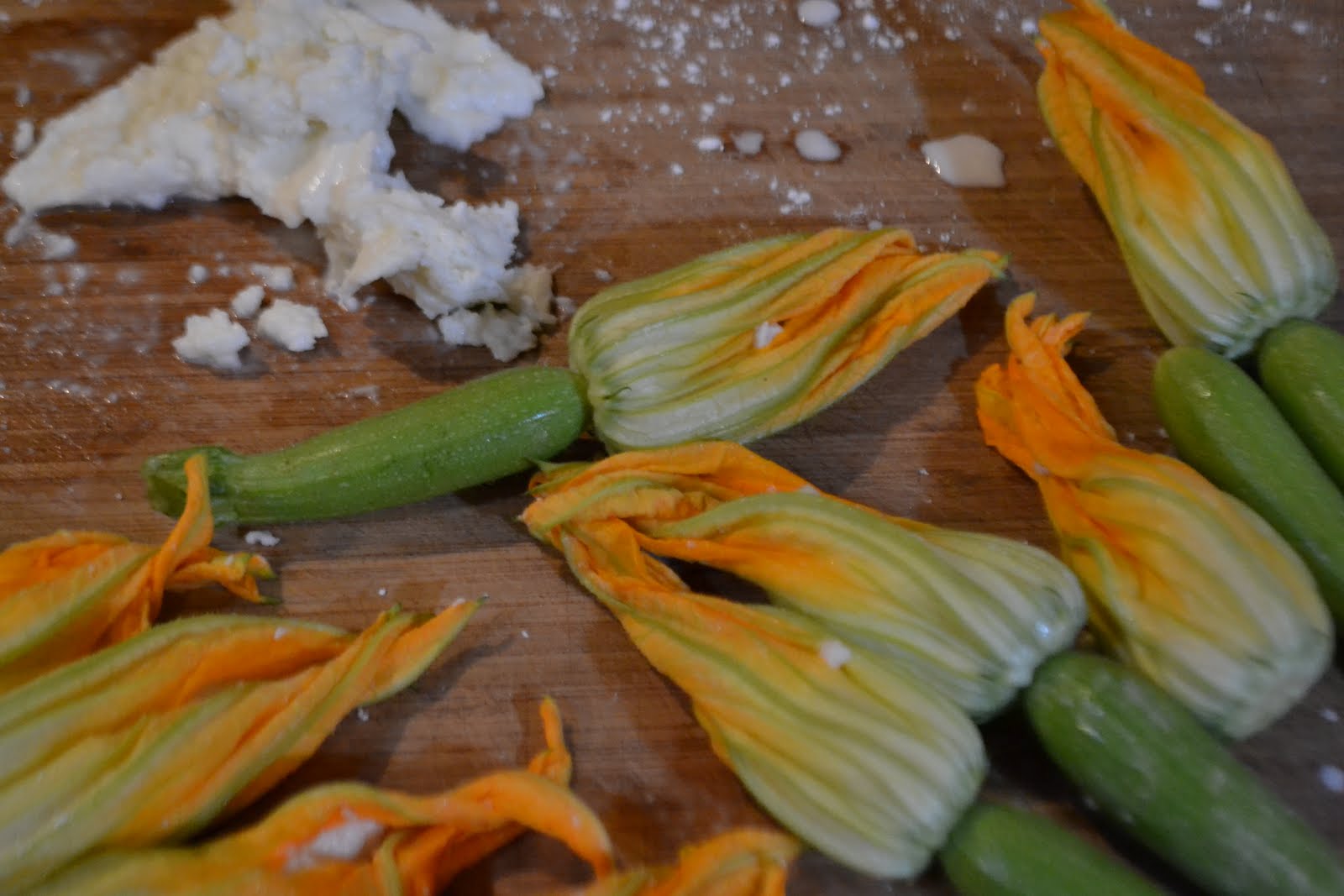 33 Degrees Courgette Flower Frittas
