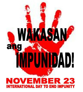 Wakasan ang Impunidad!