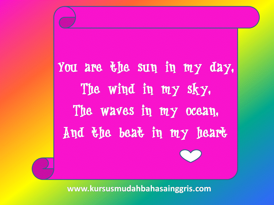 Contoh Surat Cinta Dalam Bahasa Inggris Lengkap Dengan Terjemahan