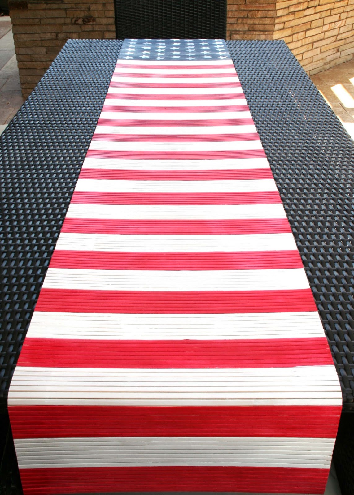 Make // Flag Table Runner