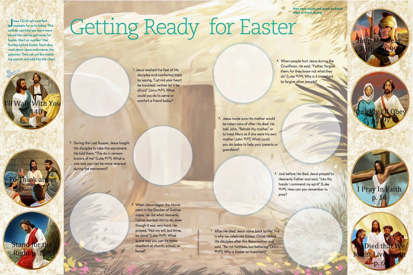 Camille's Primary Ideas: Getting Ready for Easter