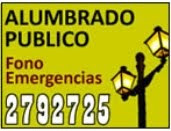 ALUMBRADO PUBLICO FONO EMERGENCIAS TALCAHUANO
