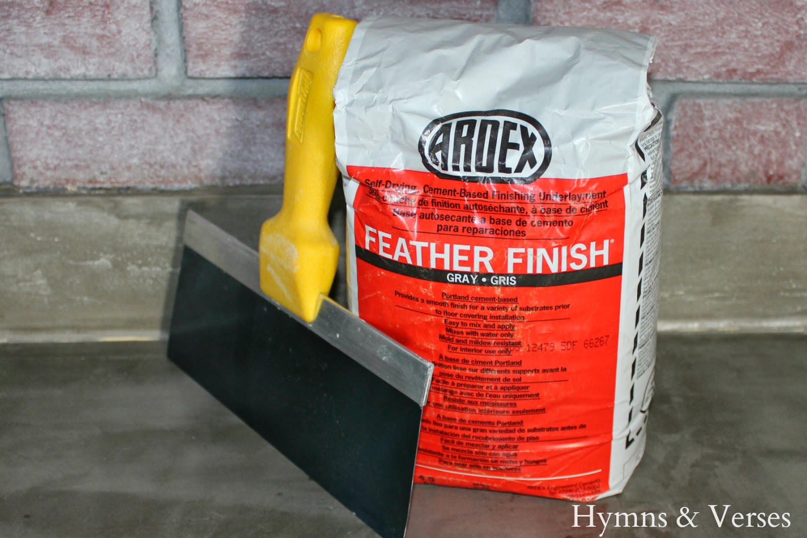 Hymns and Verses DIY Concrete Countertops Over Existing Formica
