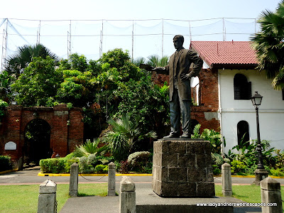 Rizal Philippine National Hero at fort Santiago