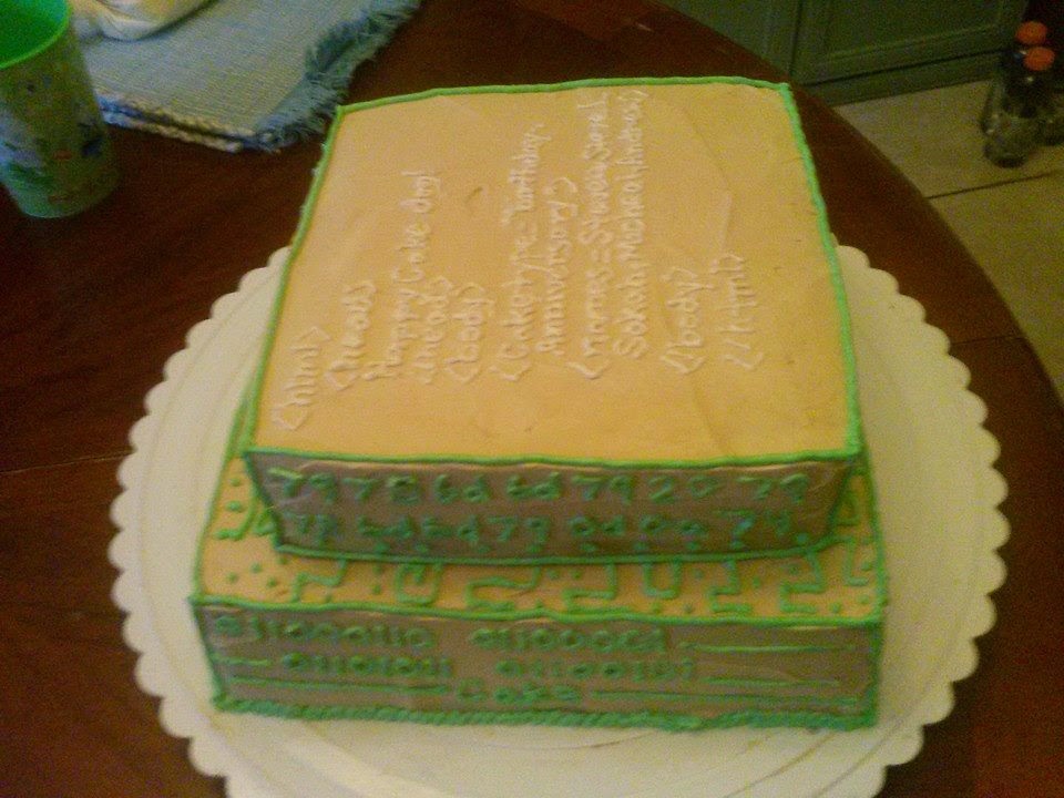 Cakes with Alt Code Cake