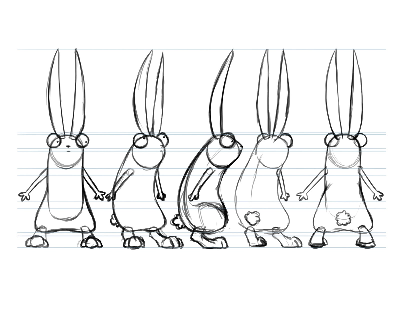 character model template