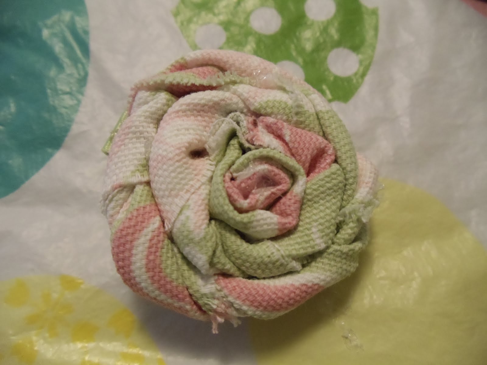 rosette flower tutorial