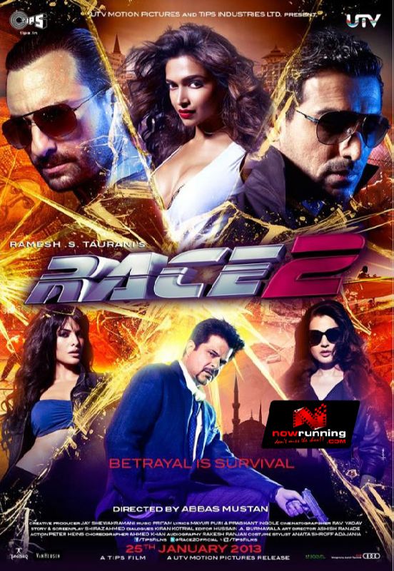 Race 2 Hindi Movie Watch Online Free Dvdrip