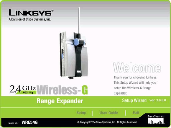 Sharing Knowledge: Configuring Linksys WRE54G Wireless repeater