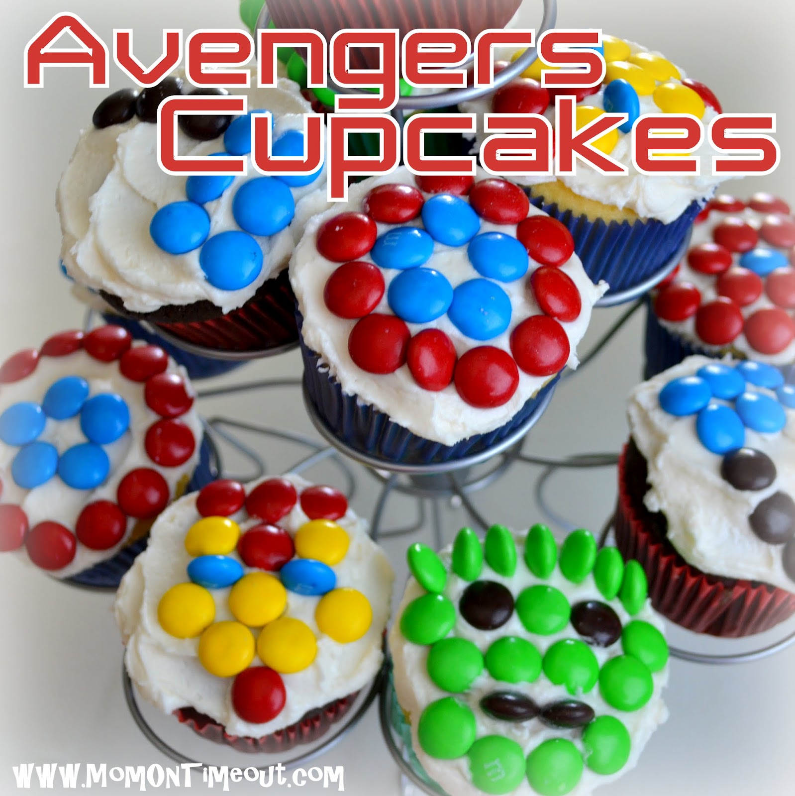 The Avengers Cupcakes Mom On Timeout