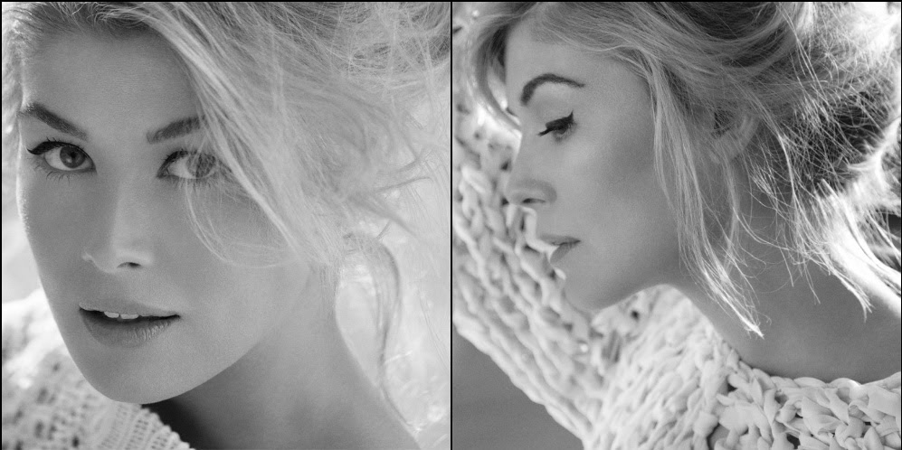 Rosamund Pike in Interview Magazine