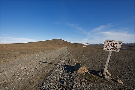 F35 La ruta de Kjölur A travesando las Tierras Altas de Islandia