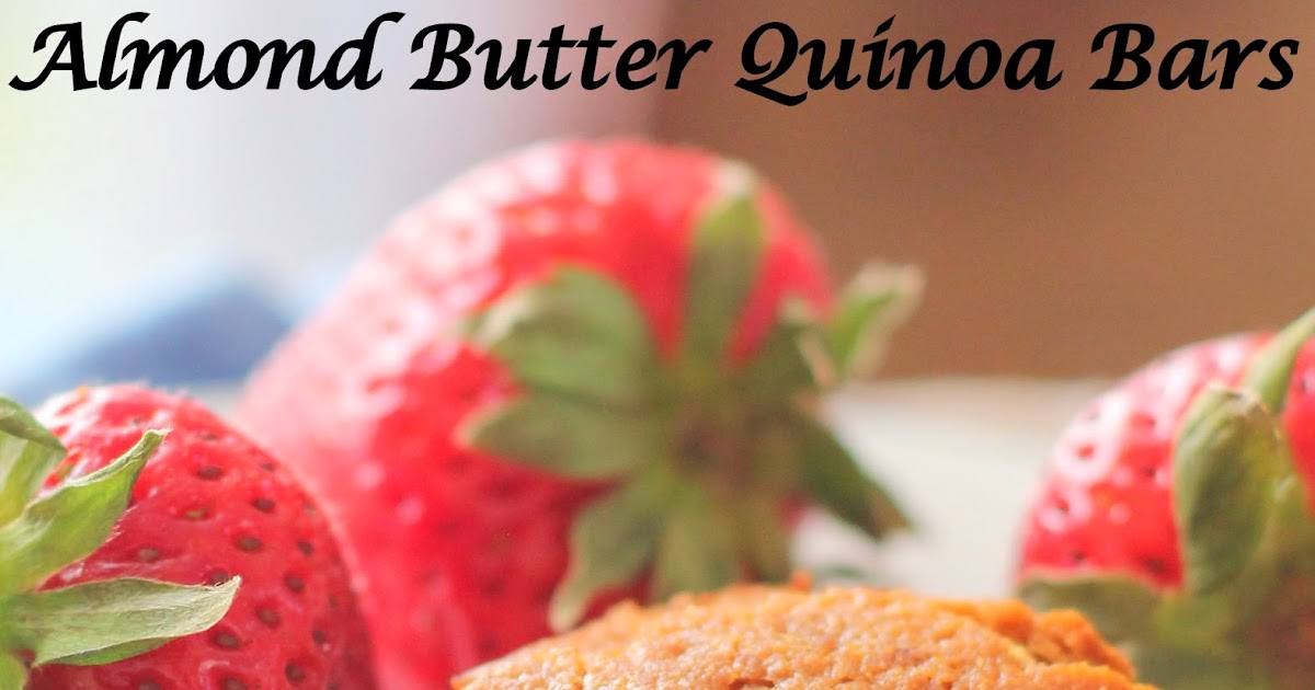 Grain Crazy Almond Butter Quinoa Bars (gluten free)