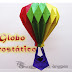 Globo aerostático origami modular | hecho de papel | Air balloon
