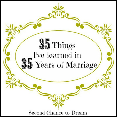 35 Things I've Learned in 35 Years of Marriage