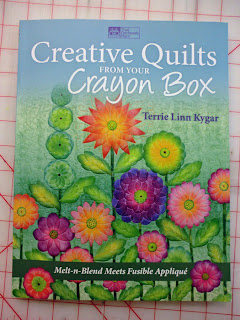 Quilt Whimsy: Coloring Fabric with Melted Crayons.