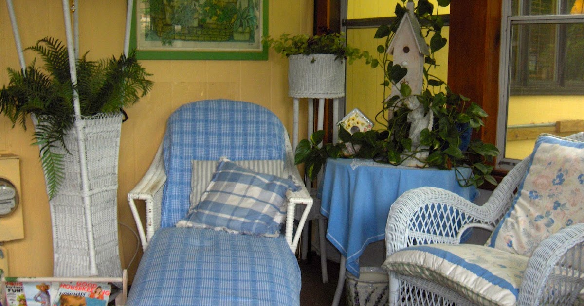 Somethings Old, New, Green, Redo! Revamping Wicker!