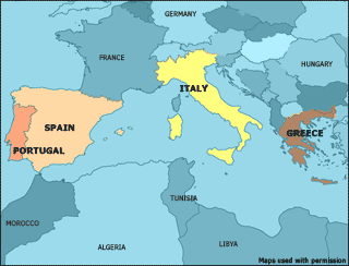 Map of Southern Europe Pictures