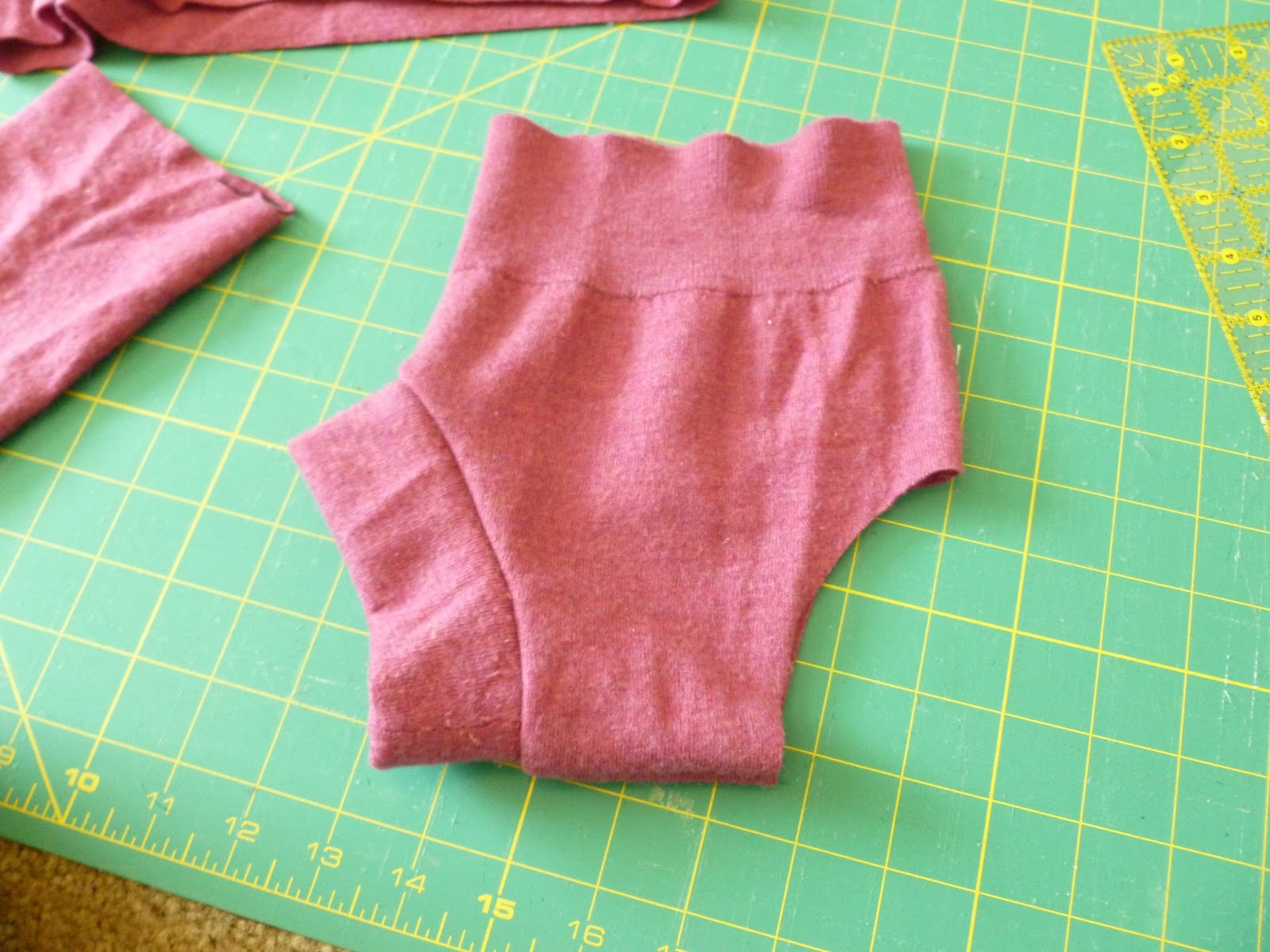 The Nome Knitter Upcycled Wool Diaper Cover Tutorial