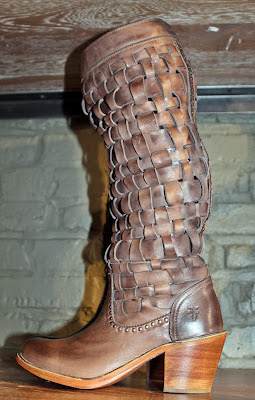 frye woven boots
