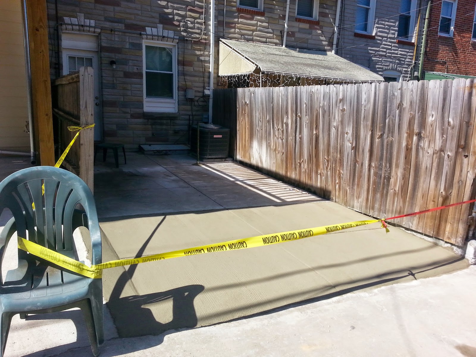 Custom Stoneworks & Design Inc. Parking Pad in Highlandtown Baltimore City