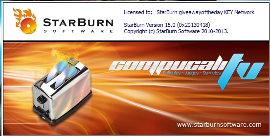 StarBurn Portable CD DVD HD-DVD Blu-Ray Burner ▷ USB Apps