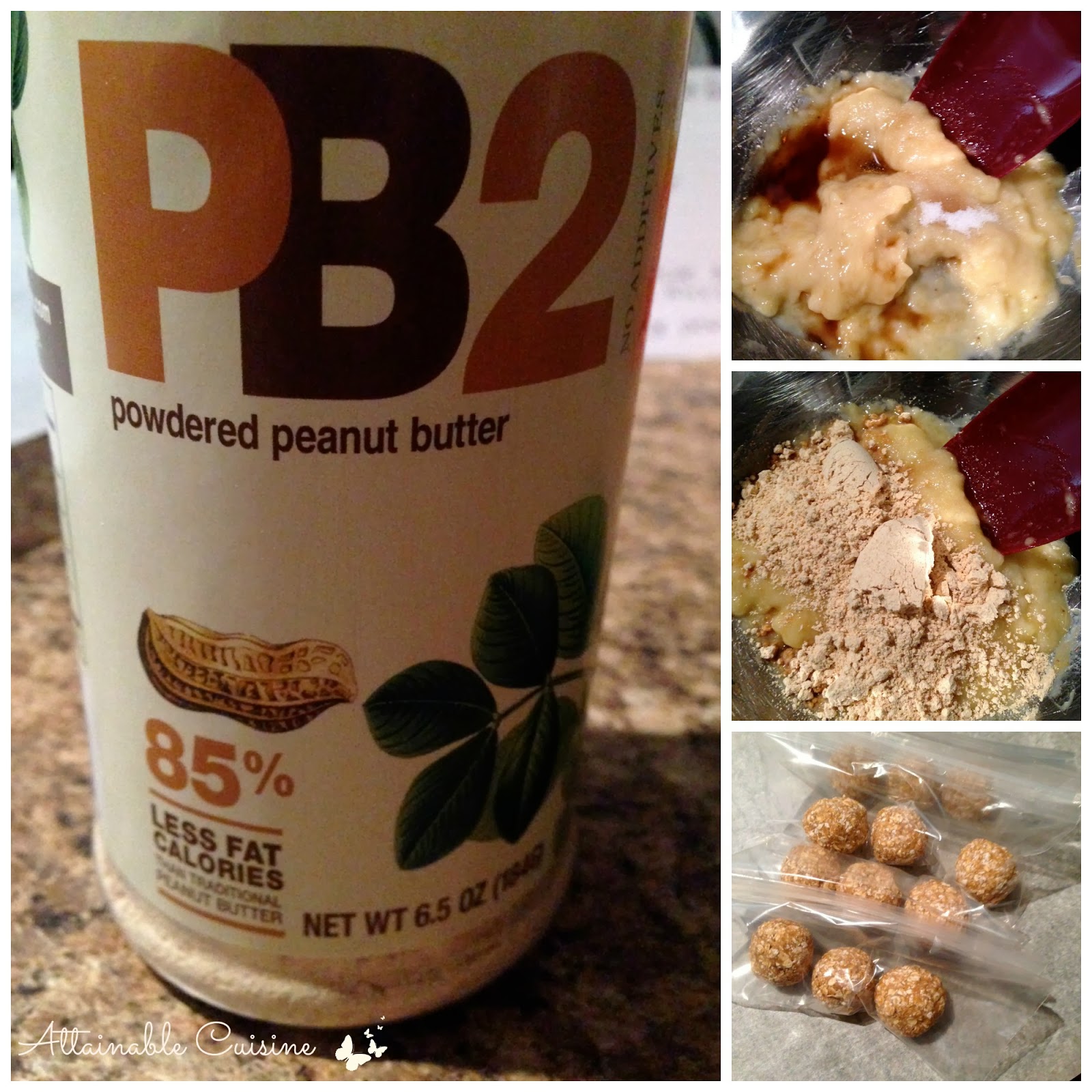 PB2 Energy Balls Attainable Cuisine Recipes