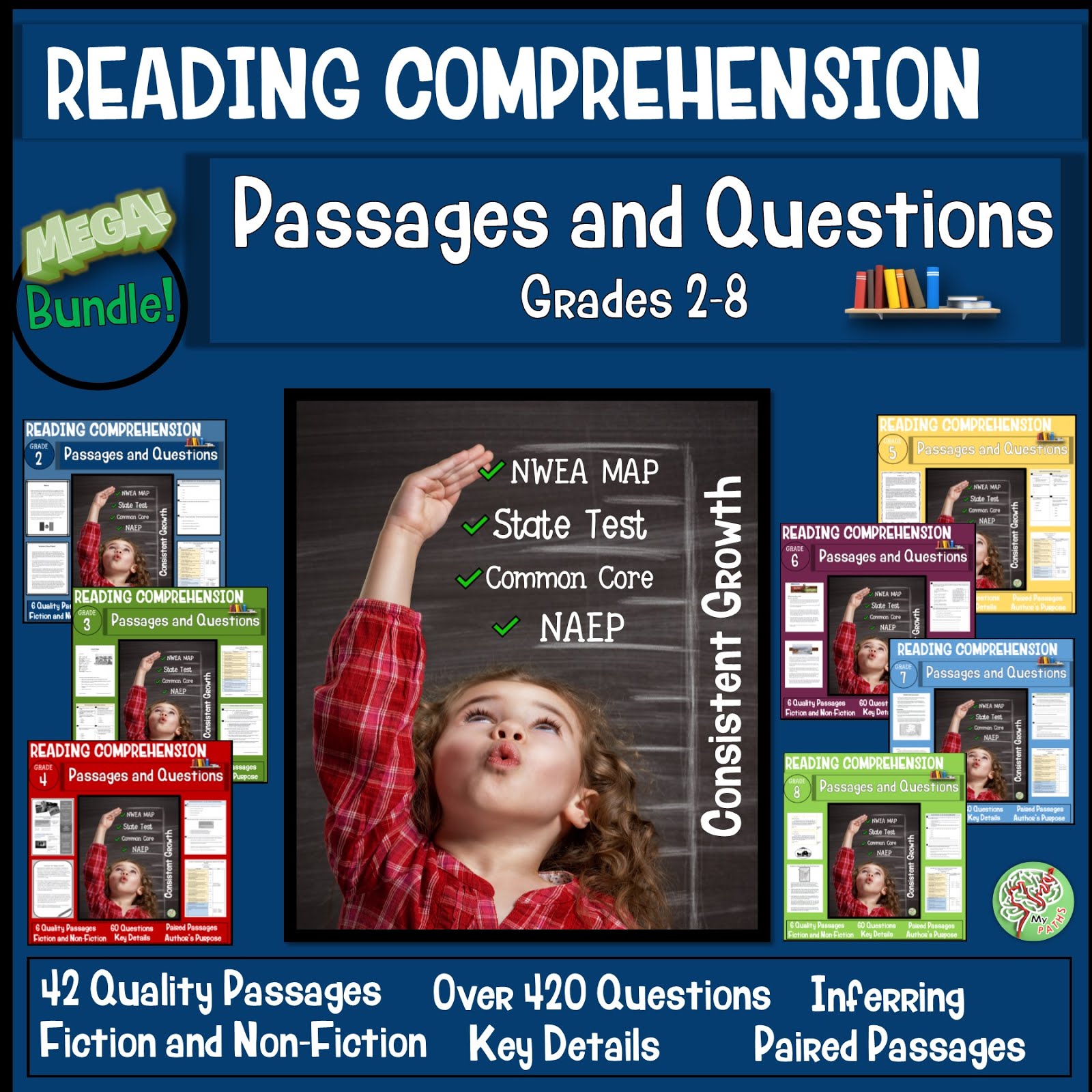 Reading Passages and Questions Bundle MyPATHS