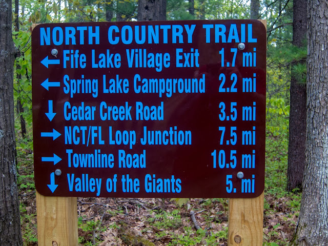 Eric S Hikes North Country Trail Kalkaska To Fife Lake Trailhead