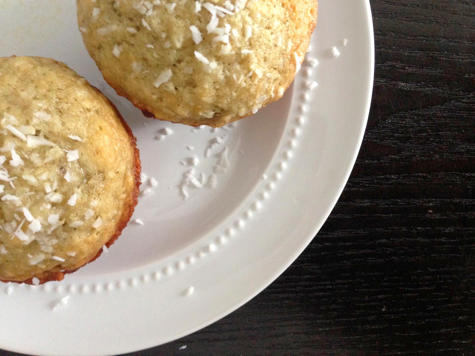 Coconut Banana Muffins