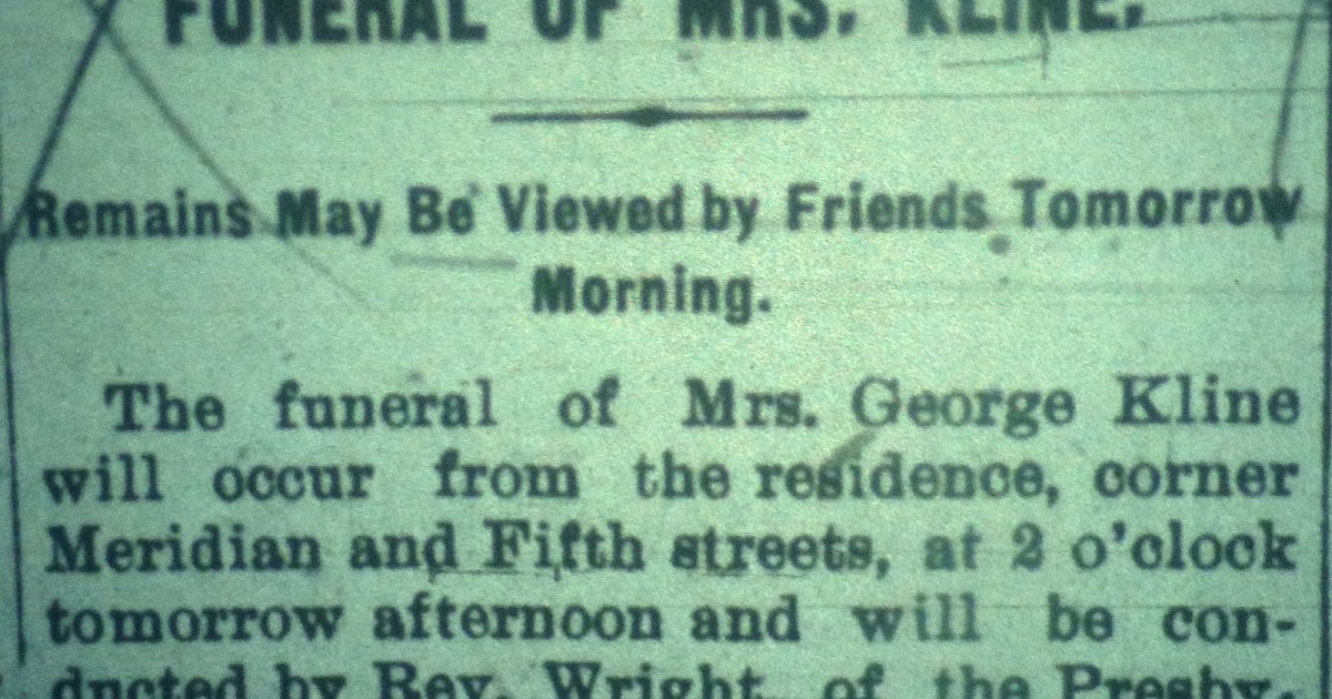 Indiana News From the Past: Obits from February 6, 1897