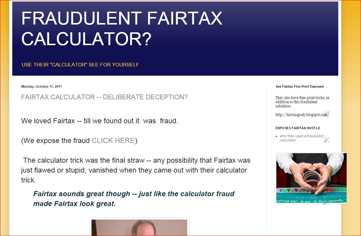 Calculator Fraud?