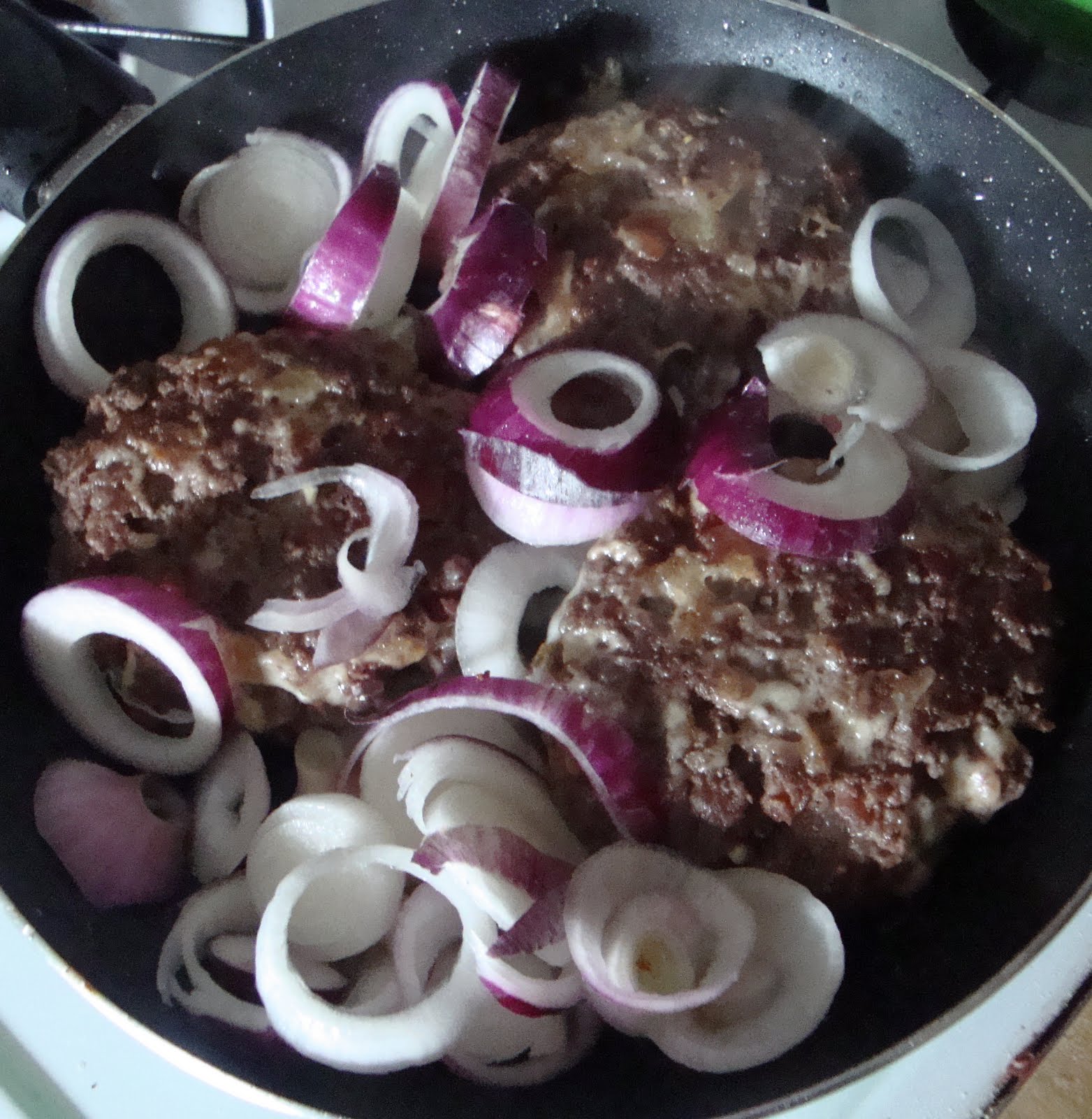 Bacon-Cheese Mix-In Burgers for National Hamburger Day