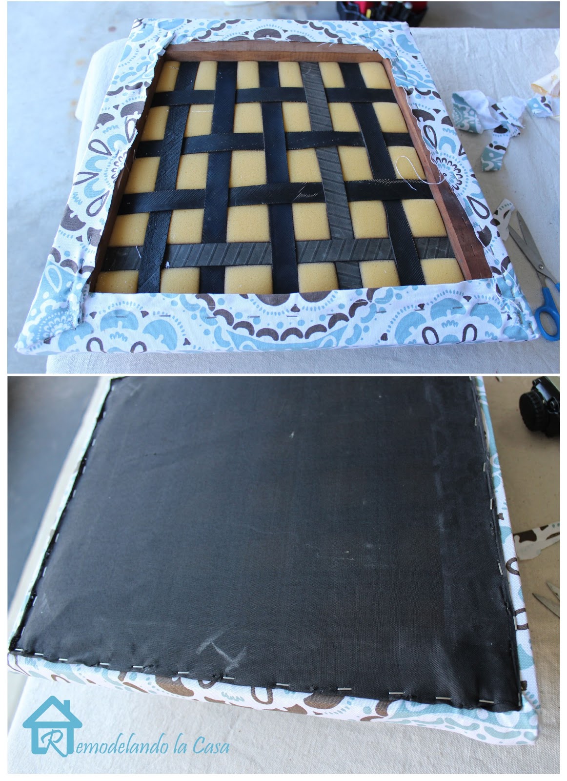 How to Recover Chair Seats Remodelando la Casa