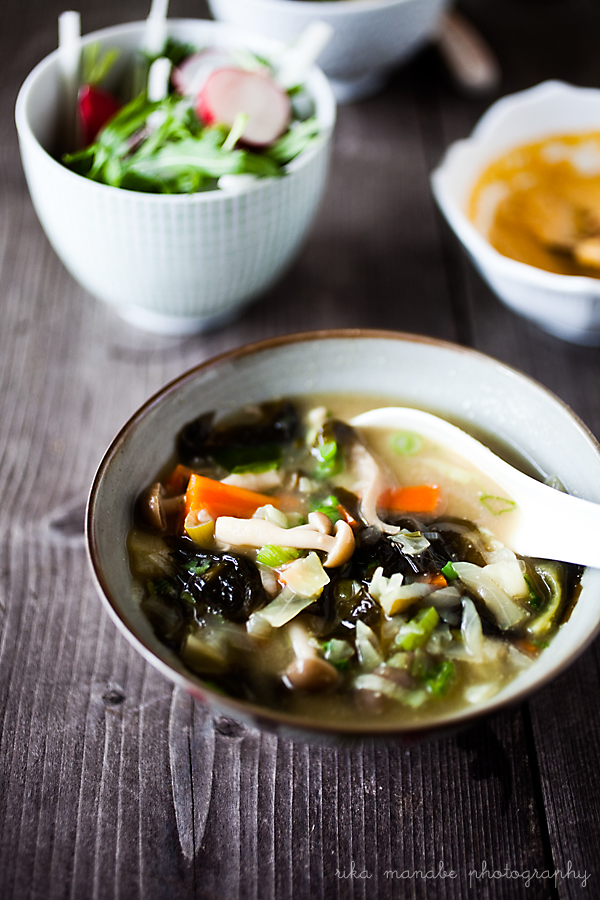 Bella Bonito Vegetable and Seaweed Miso Soup