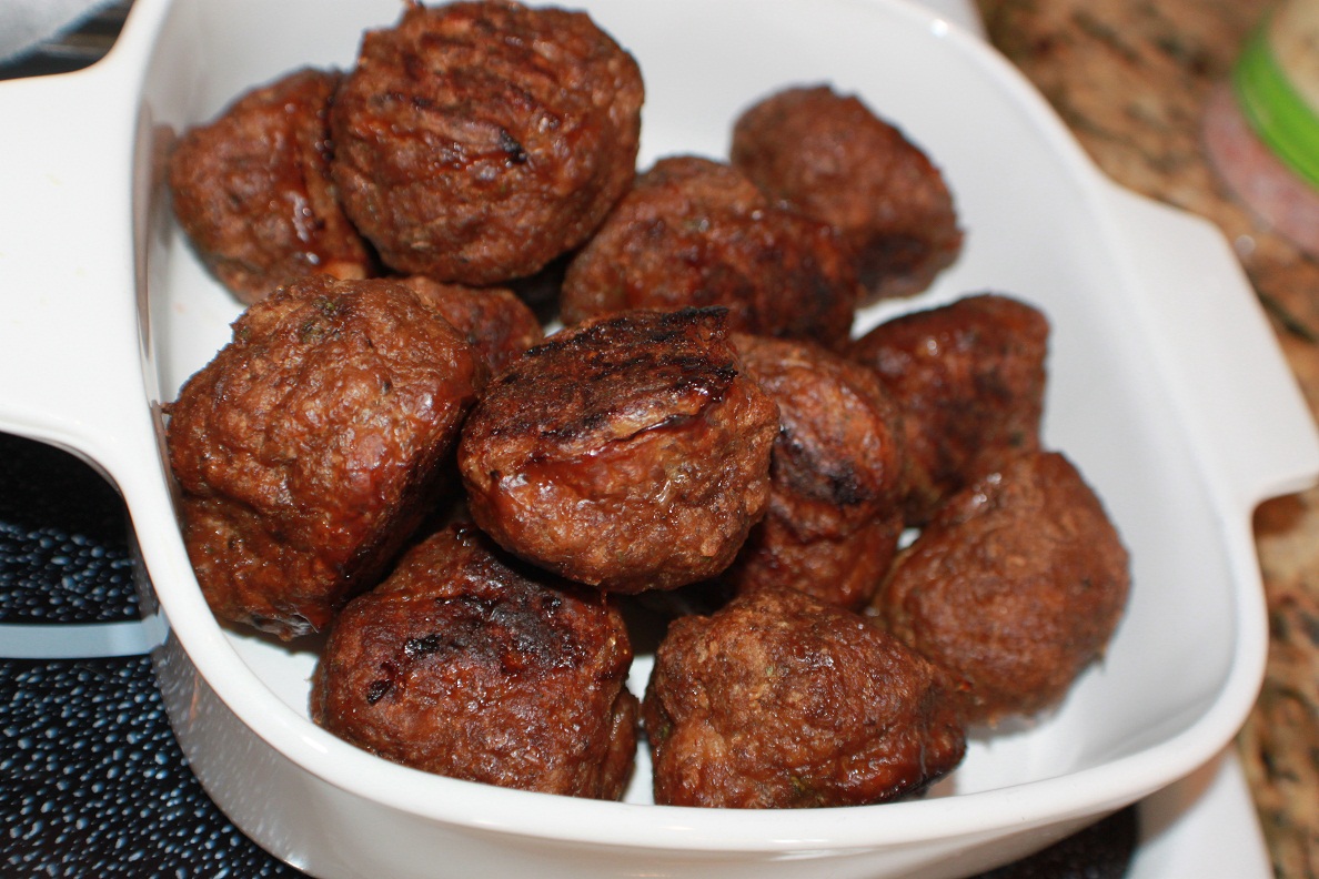 Grilled Turkey Meatball Recipe What's Cookin' Italian Style Cuisine