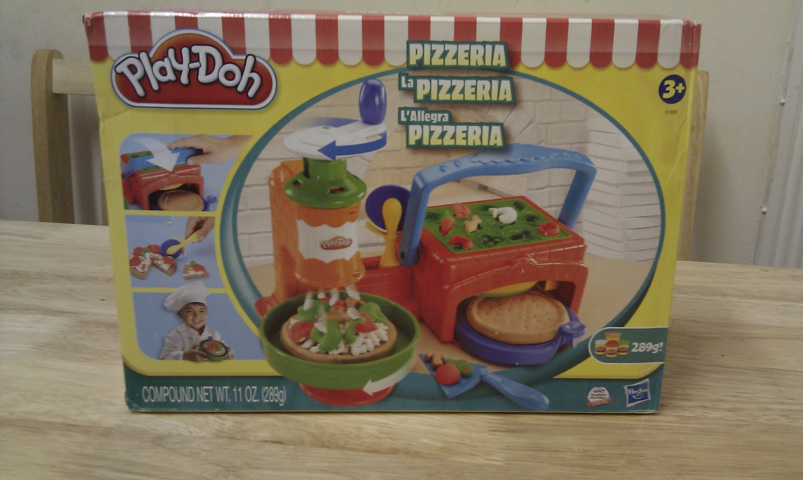 hasbro play doh pizzeria pizza playset