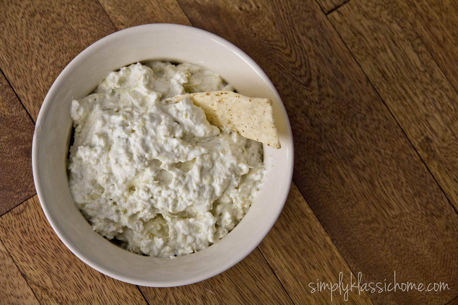 Green Chili Artichoke Dip Appetizer Yellow Bliss Road