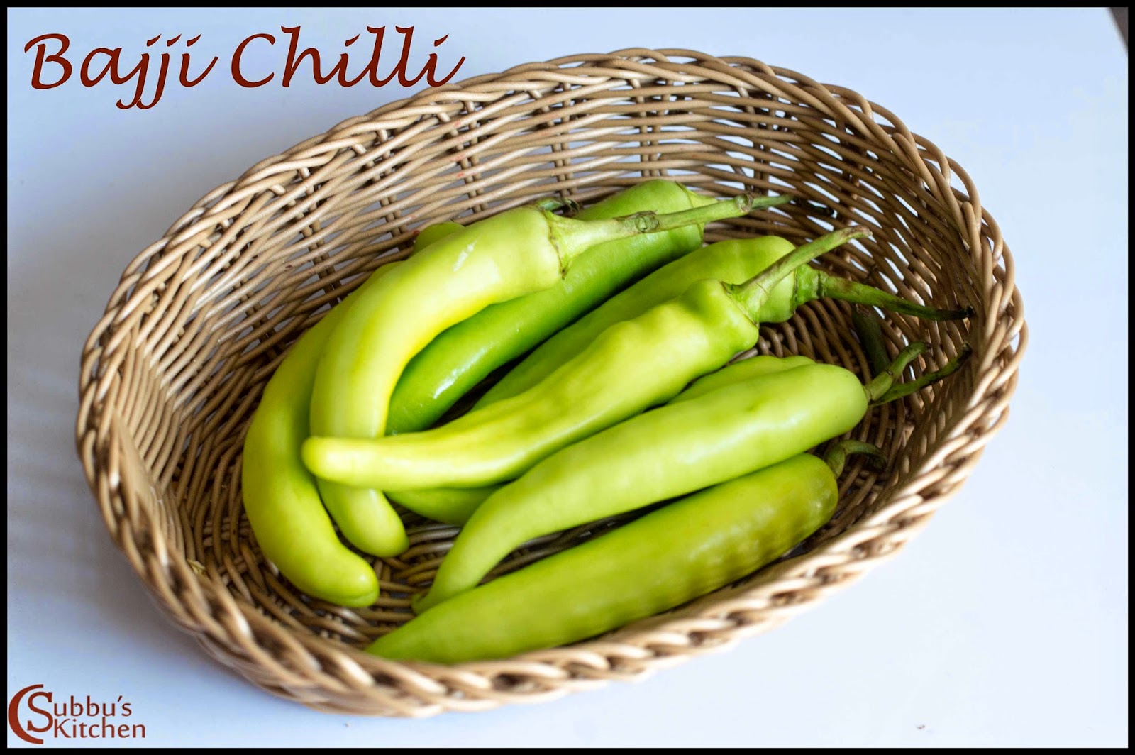 Milagai Bajji Recipe Chilli Bajji Recipe Mirchi Bajji Recipe