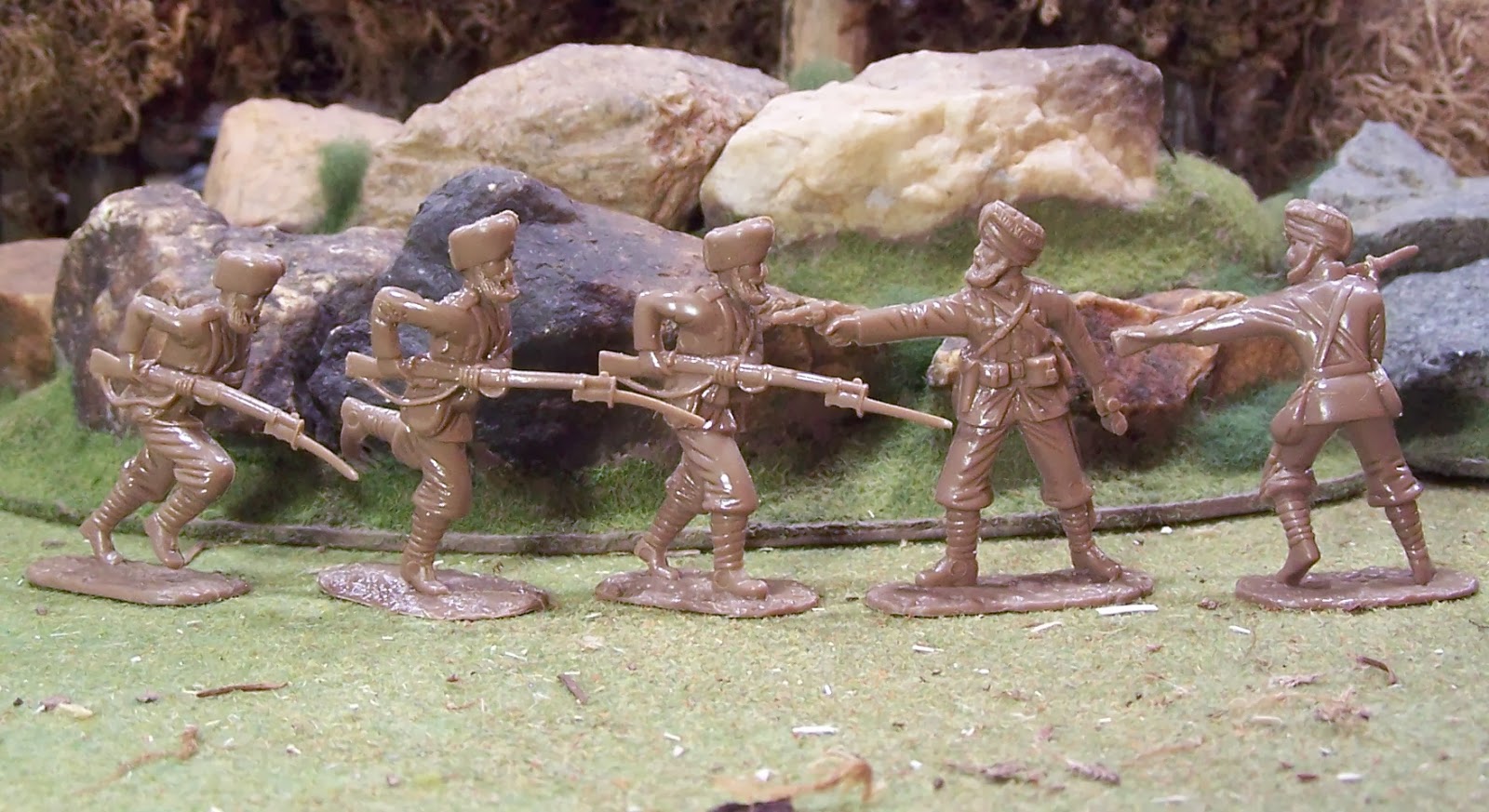 WWII Plastic Toy Soldiers Armies In Plastic Toy Soldiers