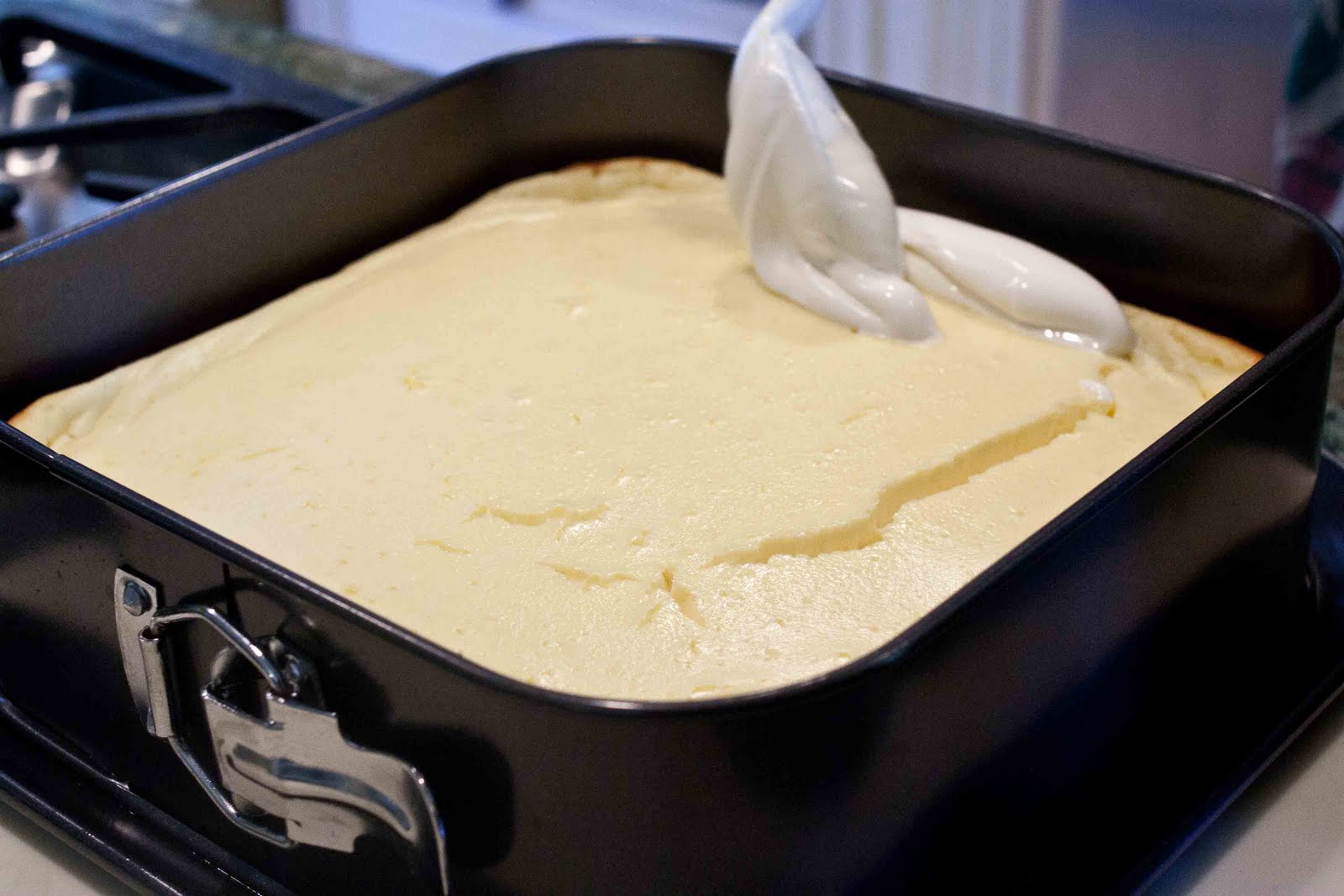 FOODjimoto Grandma Kimbro's 2 Layer Cheesecake