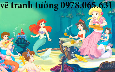 vẽ tranh tường phòng bé vẽ tranh tường,vẽ tranh tường phòng trẻ em
