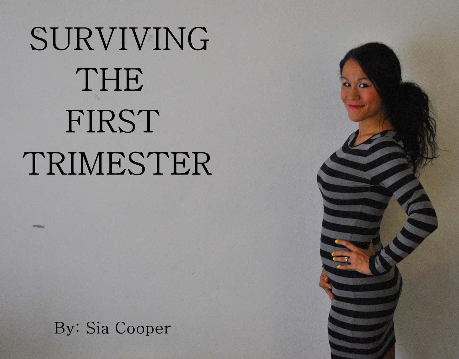 Diary of a Fit Mommy Surviving the First Trimester of Pregnancy