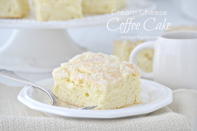 Cream Cheese Coffee Cake - www.motherthyme.com