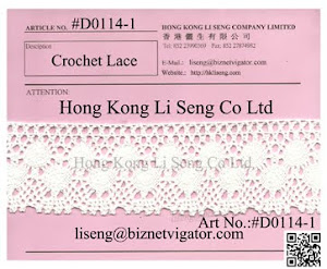 Crochet Lace Trimming Art No.:#D0114-1