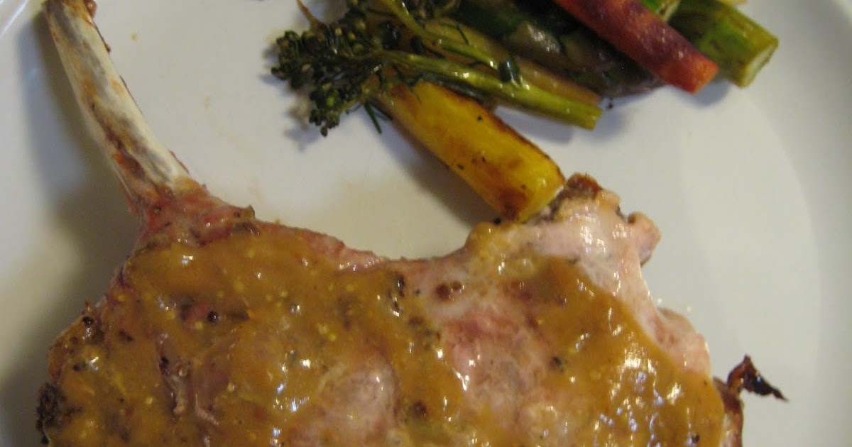 The Lush Chef Pork Loin with White Wine, Fennel Seed and Mustard Sauce