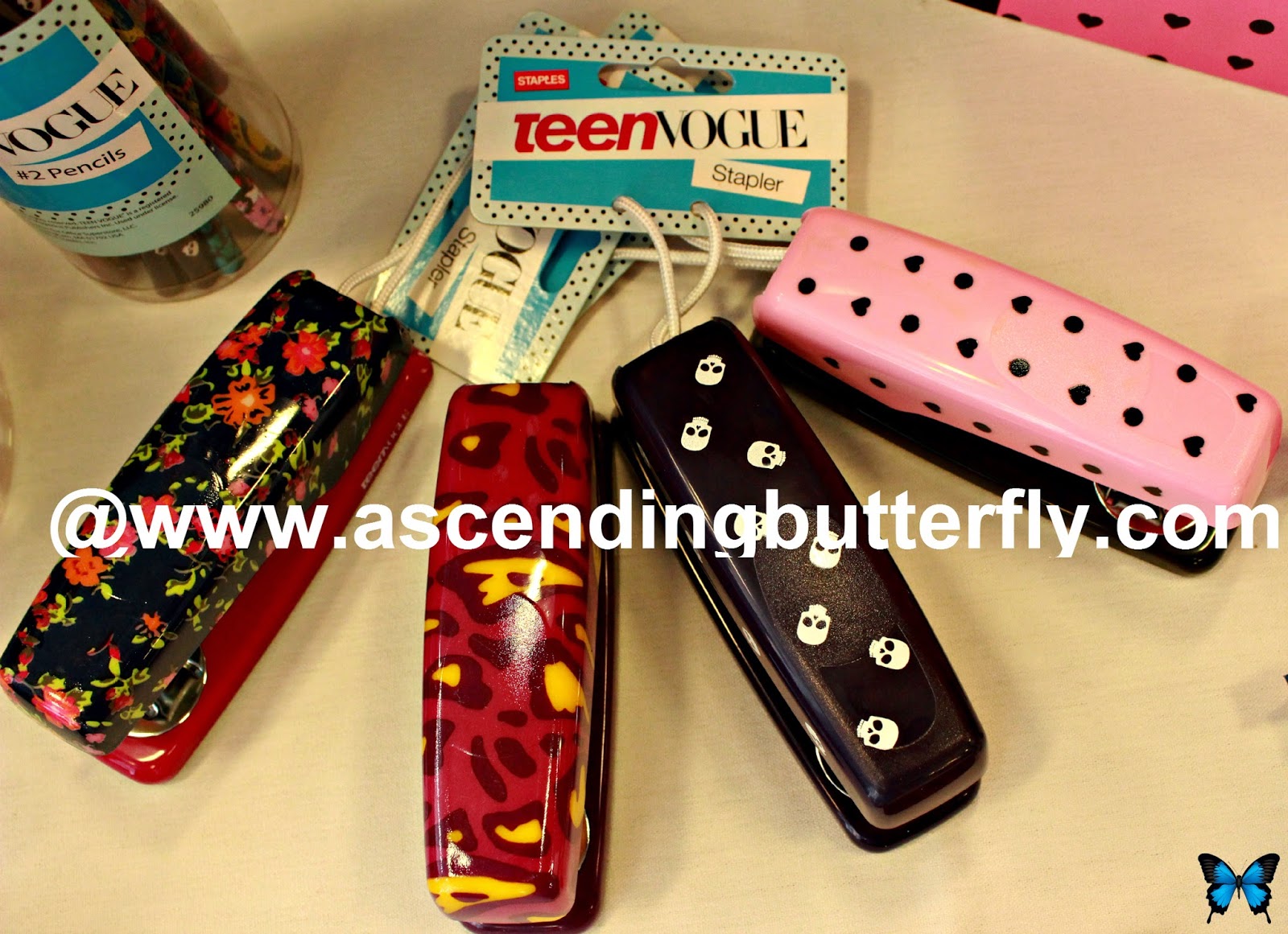 Staplers from Teen Vogue Collection for Staples