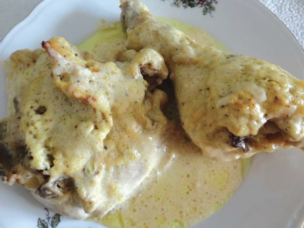 Superrecepti Rs Pileci Bataci U Sosu Od Pavlake I Senfa