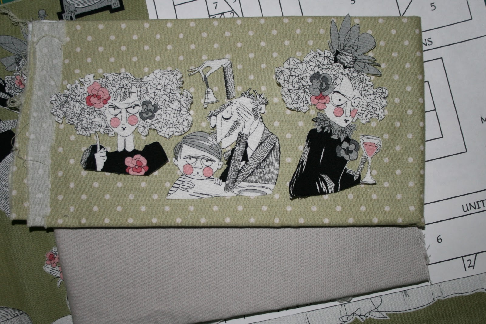 freezeframe Rubber Stamping on Fabric