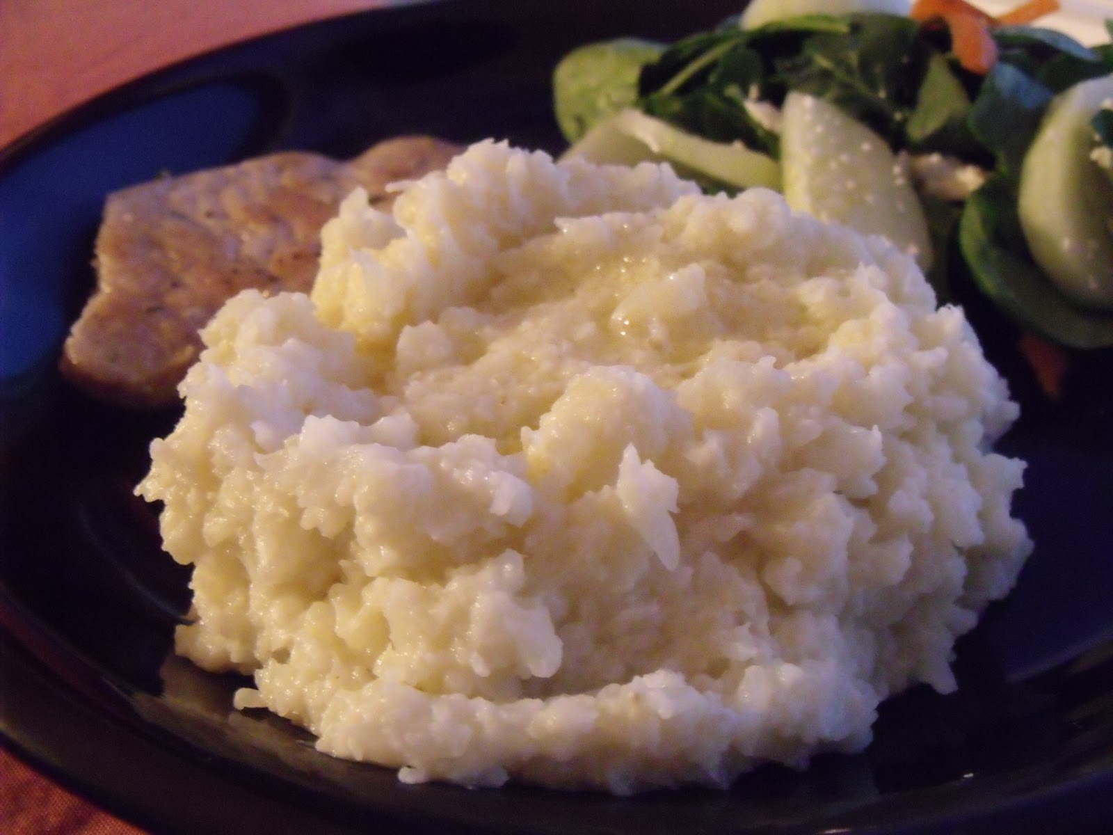 My Homemade Happiness Fake Mashed Potatoes...Made With Cauliflower!